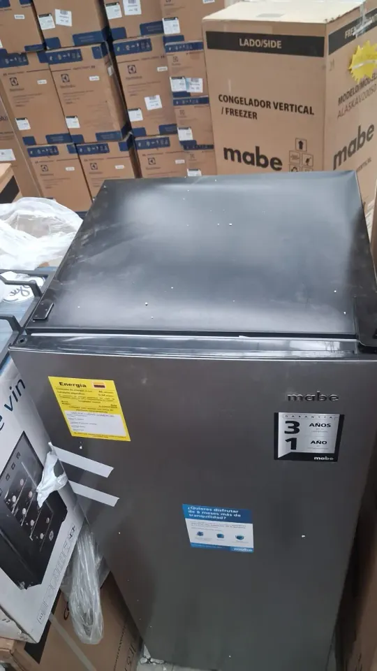 Congelador Vertical Mabe 200L Acero — foto 2 de 2